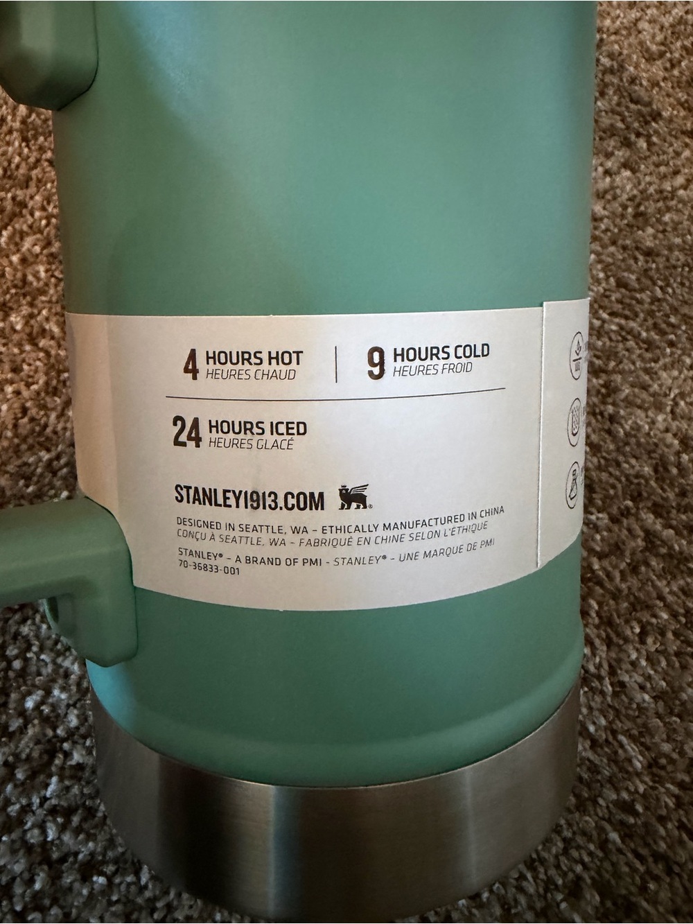 Stanley 48 oz. Classic Stay Hot French Press NEW - Picture 3 of 5